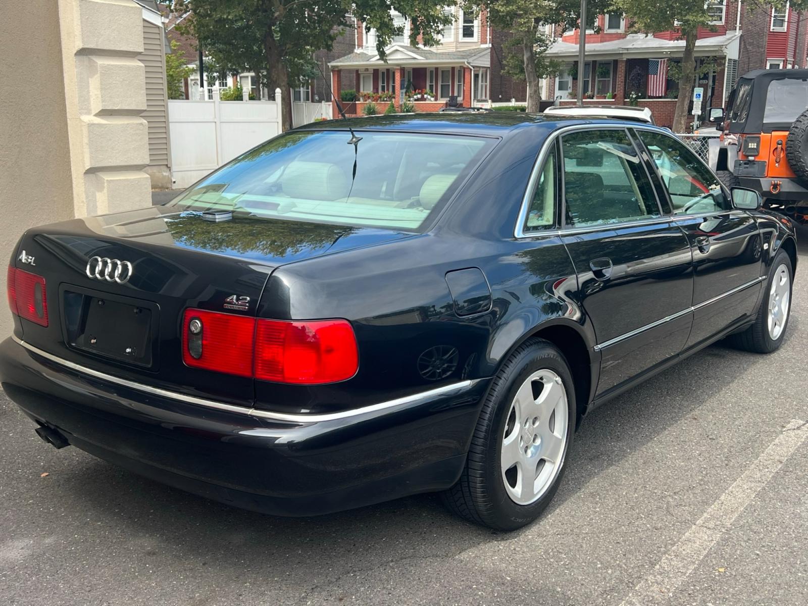 2001 BLACK /Beige leather Audi A8 (WAUML54DX1N) , located at 1018 Brunswick Ave, Trenton, NJ, 08638, (609) 989-0900, 40.240086, -74.748085 - This is a very special vehicle! 1 owner that has been kept in the garage since brand new!! Fully serviced throughout the years and is still like Brand New with no dings, dents or scratches! A truly must see to appreciate as the original price of this car was over $70,000!! Please call Anthony to set - Photo #6
